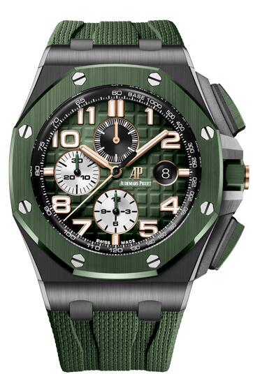 Audemars Piguet Royal Oak Offshore 44 Ceramic Green watch REF: 26405CE.OO.A056CA.01 - Click Image to Close